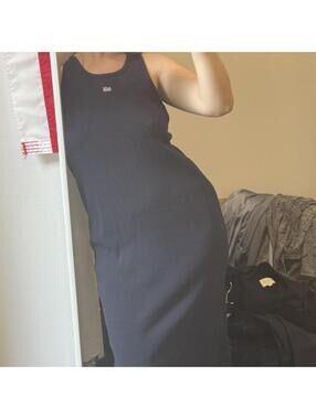 Ralph Lauren Women's Black and Navy Dress